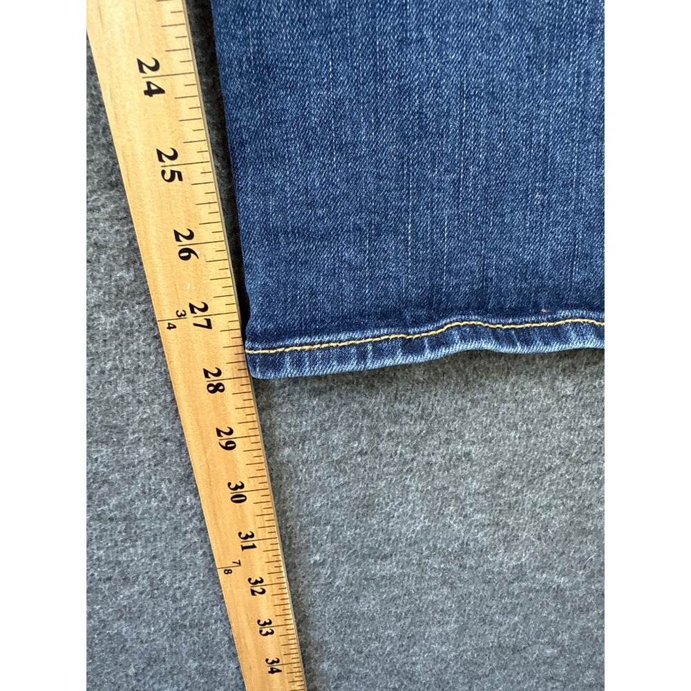 American Eagle Slim Boot Jeans Womens Size 2 Cowgirl Stretch Low Rise Country - Picture 8 of 13